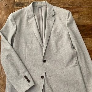 Unconstructed Italian Wool Summer Blazer